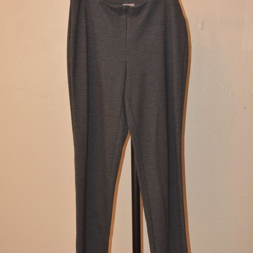 Women's Grey medium petite stretch pants